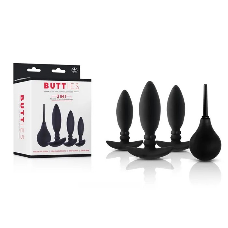 Butties Anal Training Kit with Cleansing Douche